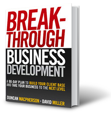 Breakthrough Business Development Book
